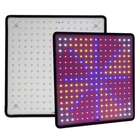 Lampa do wzrostu UV roślin wisząca uprawa roślin PANEL linki 225 LED SLIM