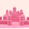 Kinetic sand for children 1 kg - PINK