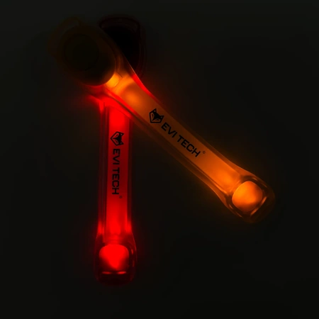 Reflective armband, GLOWING LED, waterproof, for running bike, SET of 2 pc