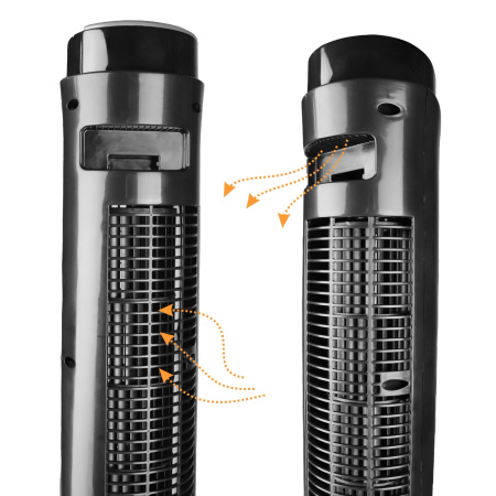 Sloupový ventilátor EVI BreezeTower32" Stojací podlahový ventilátor IONIZACE