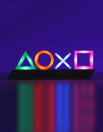 Lampka PlayStation ICON - duża lampa LED świeci do rytmu