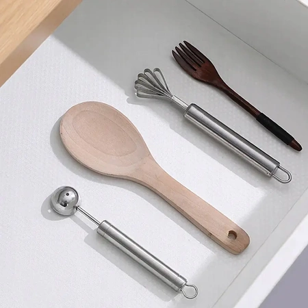 Protective mat for cabinet drawers anti-slip XXL 300x50 cm - colourless