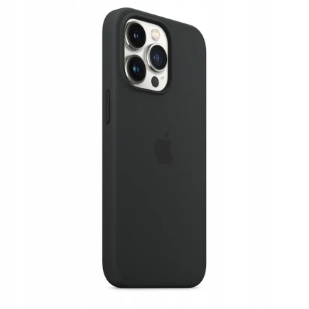 Genuine APPLE iPhone 13 Pro Silicone Case - Black (Midnight) -MM2K3ZM/A - New, open box