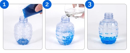 Kulki żelowe naboje do Pistoletu i Karabinu 7-8mm - WIELOKOLOROWE 22000 szt