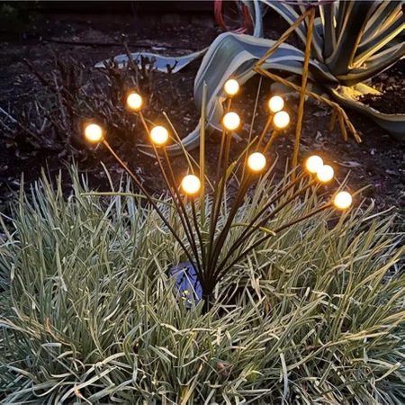 Solární zahradní světla 10 LED Světluška XL - sada 10 kusů