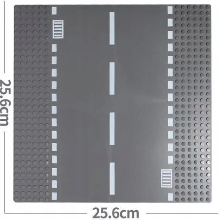 CONSTRUCTION PLATES for LEGO bricks 32x32 creative SET of 5 pieces THE STRAIGHT PATH