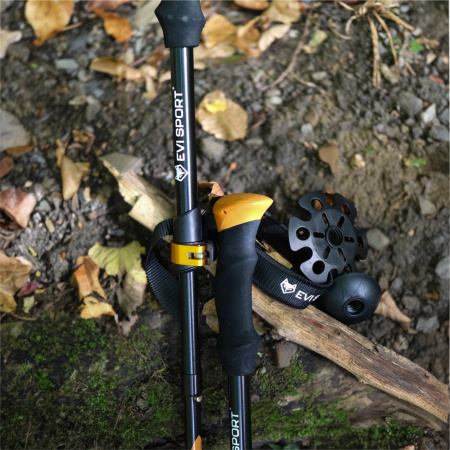 TREKKING POLES Foldable Adjustable Walking Sticks NORDIC WALKING Mountains | ALUMINUM