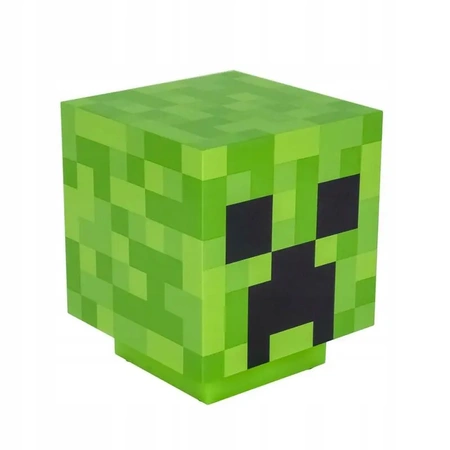 MINECRAFT CREEPER 3D LED lampa se zvukem
