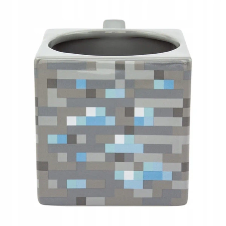 Kubek MINECRAFT Kilof diamentowy Pickaxe 3D piksele
