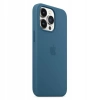 Genuine APPLE iPhone 13 Pro Silicone Case - (Blue Jay) - MM2G3ZM/A - New, open box