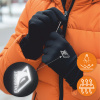 THERMOACTIVE WINTER RUNNING GLOVES TOUCHSCREEN FOR PHONE MEN’S L/XL
