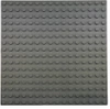 Stavební deska pro kostky LEGO DUPLO - tmavě šedá