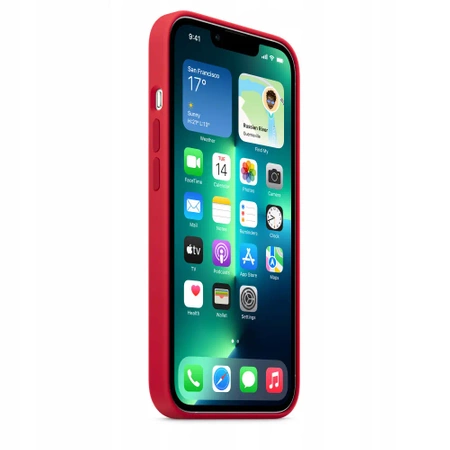 Genuine APPLE iPhone 13 Pro Max Silicone Case - Red (PRODUCT) RED - MM2V3ZM/A - New, open box
