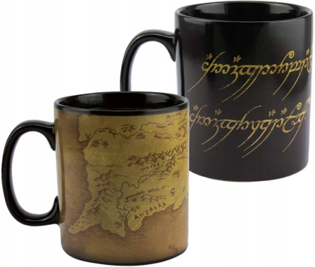 Kubek ceramiczny Władca Pierścieni LOTR termoaktywny XL - Lord of the Rings