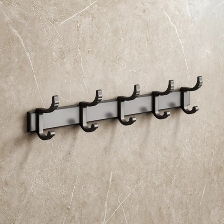 EVI HOME Premium LOFT koupelnový věšák s úchyty, háčky na ručníky