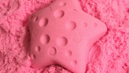 Piasek kinetyczny dla dzieci, magiczna piaskolina 1KG - różowy