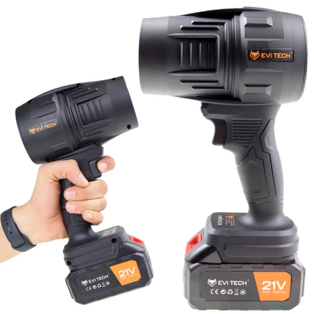 Cordless Battery-Powered Blower for Leaves, Snow, and Car Drying - 1050W