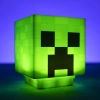 MINECRAFT CREEPER 3D LED lampa se zvukem
