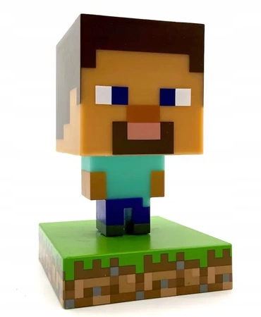 MINECRAFT STEVE 3D ICON noční lampička - LED lampička