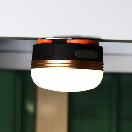 LAMPA TURYSTYCZNA LATARKA KEMPINGOWA AKUMULATOROWA LED POWERBANK BIWAK USB