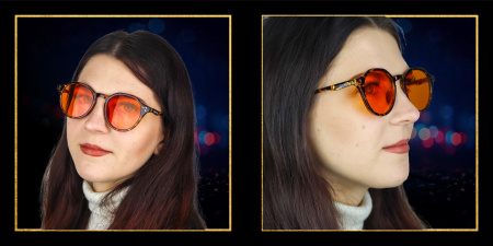 Computer Glasses Blocking 99% Blue Light ANTI BLUE LIGHT with Case