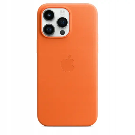 Original case for APPLE iPhone 14 Pro Max Leather Orange - MPPR3ZM/A
