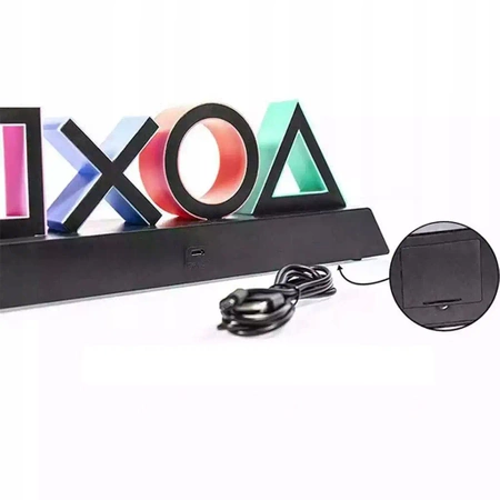 Světlo PlayStation ICON - velká LED lampa svítí do rytmu