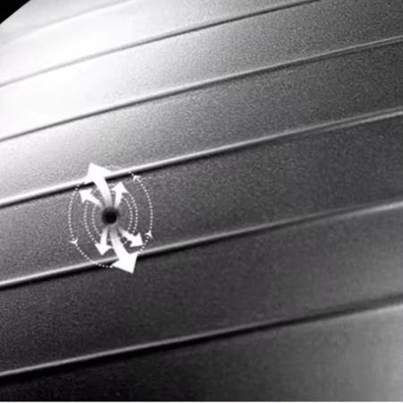 PIŁKA REHABILITACYJNA Gimnastyczna do Ćwiczeń FITNESS SIŁOWNIA 65cm + EBOOK