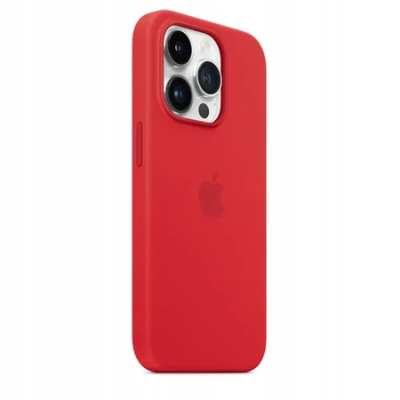 Genuine APPLE iPhone 14 Pro MagSafe Silicone Case - Red (Red) - MPTG3ZM/A - New, open box