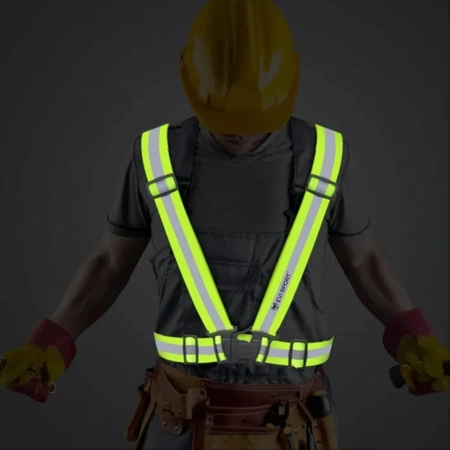 SZELKI ODBLASKOWE na Rower Motor do Biegania KAMIZELKA ODBLASKOWA DROGOWA