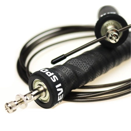 CROSSFIT BOXING SKIPPING ROPE ADJUSTABLE WITH BEARINGS AND WEIGHT DURABLE