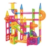 Magnetic Building Blocks CONSTRUCTION PANELS Colorful GLOWING TRACK 3D Set x96