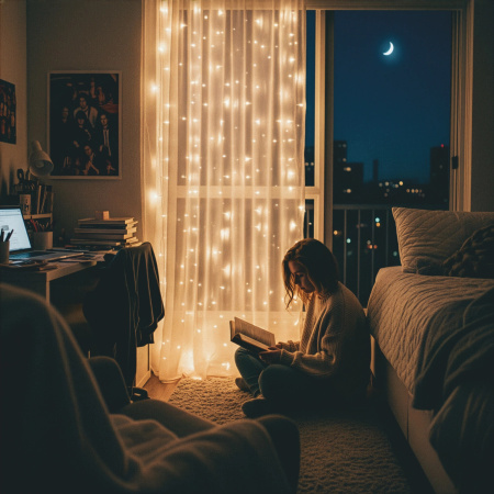 SVĚTELNÝ ZÁVĚS LED 3x3 300 VÁNOČNÍ SVĚTÝLKA GIRLANDA TEPLE XXL