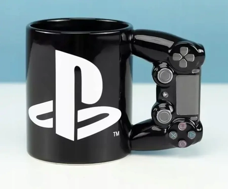 Kubek ceramiczny PLAYSTATION PAD PS4 PS5 kontroler dla gracza - czarny