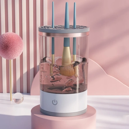 Electric Device for Cleaning Cosmetic Brushes, USB