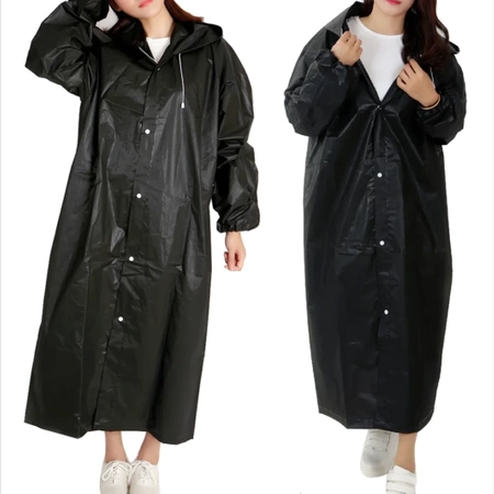 RAINCOAT WOMEN'S MEN'S Rain Poncho with HOOD