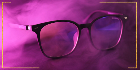 Computer Glasses Blocking 45% Blue Light, Anti-Blue Light, Black Case