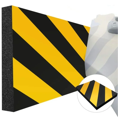 OCHRANNÝ nárazník na stěnu garáže Ochranná rohož na auto 50x10x1,5cm