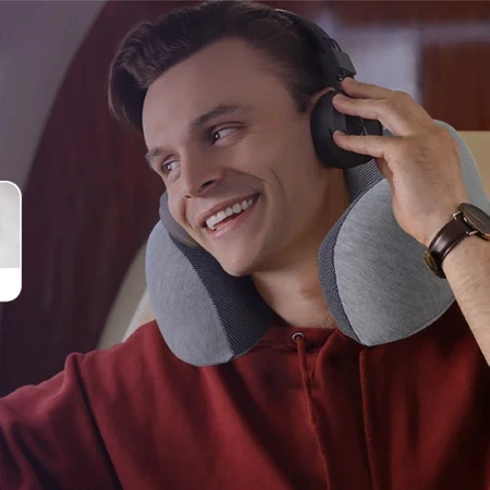 PODUSZKA PODRÓŻNA ROGAL NA SZYJĘ TURYSTYCZNA DO SAMOLOTU SAMOCHODU ZAGŁÓWEK