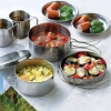 CAMPING UTENSILS camping pots cutlery CAMPING pot BIVOUAC SET