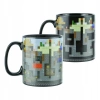 MINECRAFT ceramic thermoactive mug with Creeper Steve Alex