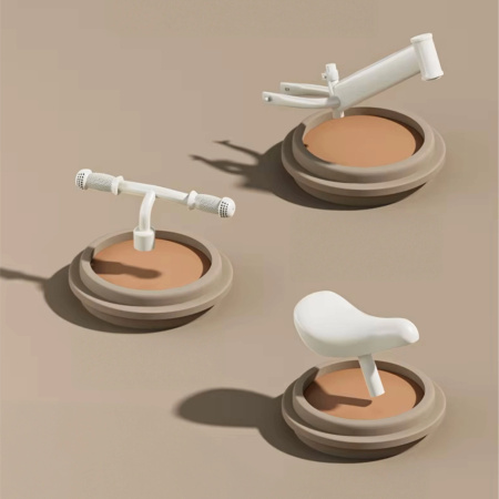 Rowerek biegowy dziecięcy EVI KIDS PREMIUM lekki i stabilny do 35kg ZESTAW