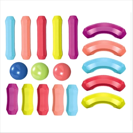 Magnetické stavební kostky STICKS 3D vzdělávací tyčinky set 120 ks