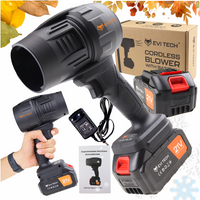 Cordless Battery-Powered Blower for Leaves, Snow, and Car Drying - 1050W