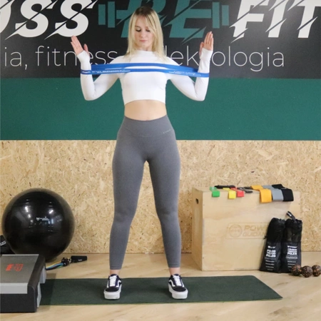 GUMY OPOROWE do Ćwiczeń ROZCIĄGANIA ZESTAW 5 GUM FITNESS MINI BANDS + EBOOK