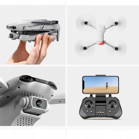 Drone EVI F10 camera 4K HD WIFI toy, hover, range 2km + 3 batteries (3x25 min)