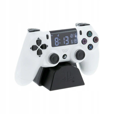 PLAYSTATION PS4 PS5 Pad alarm clock DualShock controller - white