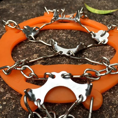 Shoe crampons - crampons, trekking chains, anti-slip spikes, size 38-45