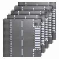 CONSTRUCTION PLATES for LEGO bricks 32x32 creative SET of 5 pieces INTERSECTION 3