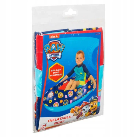 Psi Patrol Children's Pontoon - Boat-Shaped Swimming Mattress